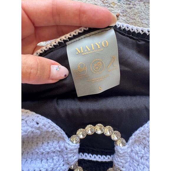 MAIYO Crochet One-Piece Swimsuit - Picture 4 of 5